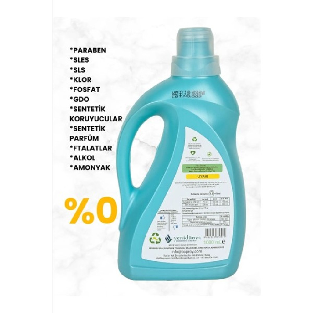 Baproy Bebek Deterjanı 1000 ml x 2 Çamaşır Deterjanı Fiyatı