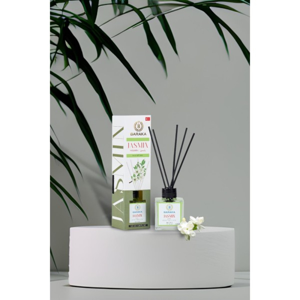 Baraka Çubuklu Oda ve Ortam Kokusu - Yasemin 120ML Jasmin - 1 Adet Dekoratif Mum Fiyatı