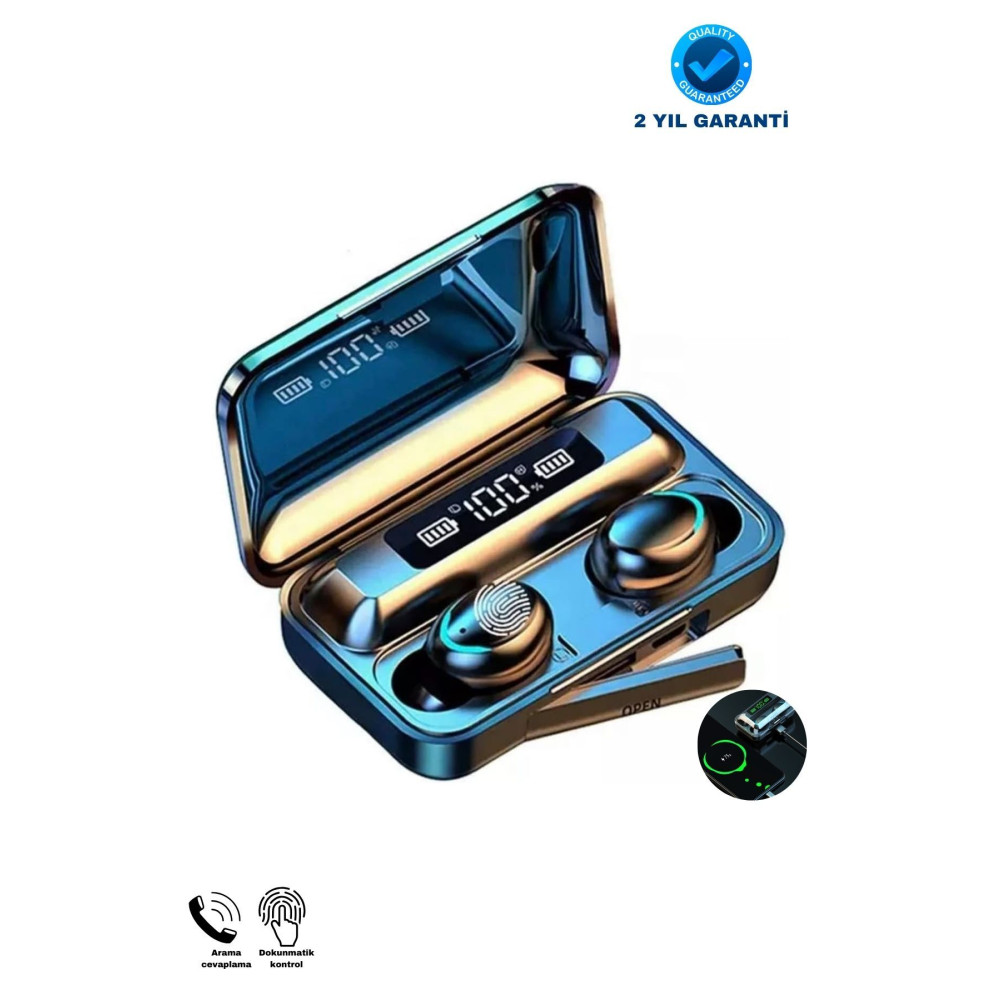Barbanti Mobile Bluetooth Kulaklık Kulakiçi Powerbanklı Çift Mikrofonlu Dokunmatik Kablosuz Earbuds Tws -5 Kulak İçi Kulaklık Fiyatı