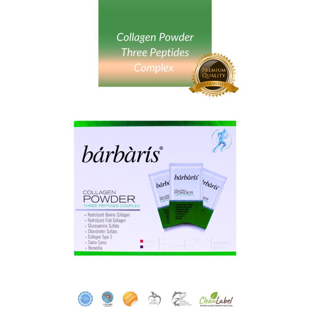 Barbaris Kolajen Powder Three Peptıdes Complex 30 Şase Sağlık Fiyatı