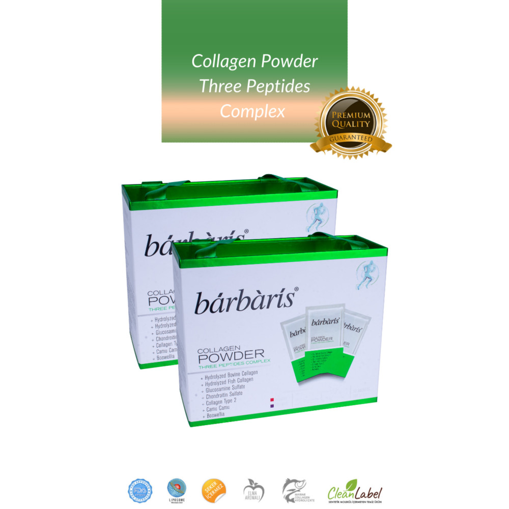 Barbaris Kolajen Powderthree Peptides Complex 30 Şase-2paket Sağlık Fiyatı