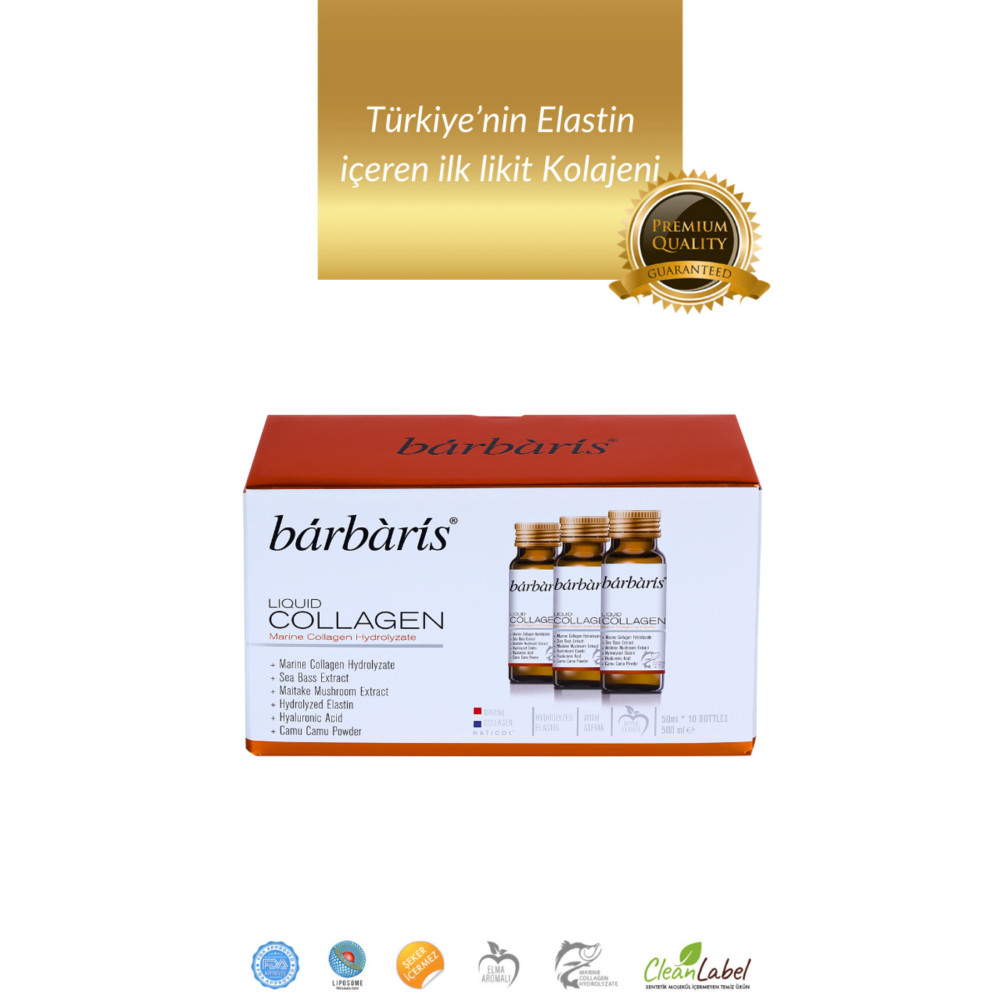 Barbaris Liquid Collagen Takviye Edici Gıda 10x50 Ml Sağlık Fiyatı