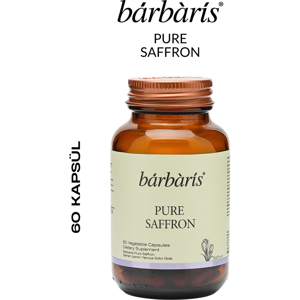 Barbaris Pure Saffron 60 Capsules Diğer Fiyatı