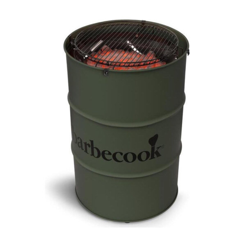 Barbecook Edson Varil Kömürlü Asker Yeşili Barbekü Mangal Mangal ve Barbekü Fiyatı