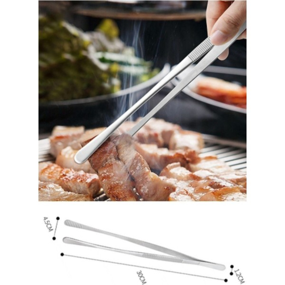 Barbekü Maşa Cımbızı - Et Kızartma Maşası - Profesyonel Şef Cımbız Maşa Mutfak Gereçleri Fiyatı