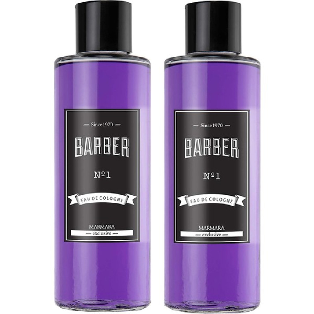 Barber No.1 Kolonya Cam Şişe 500 ml 2'li Set Kolonya & Gülsuyu Fiyatı