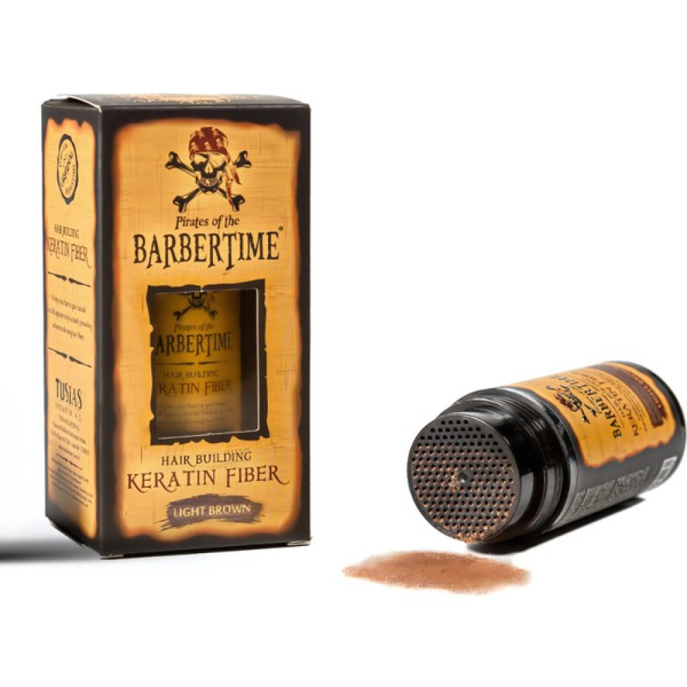 Barbertime Keratin Fiber - Keratin Fiber Saç Yapılandırıcı - Saç Kapatıcı (Açık Kahve) 21 gr - Açık Kahve Saç Boyası Fiyatı
