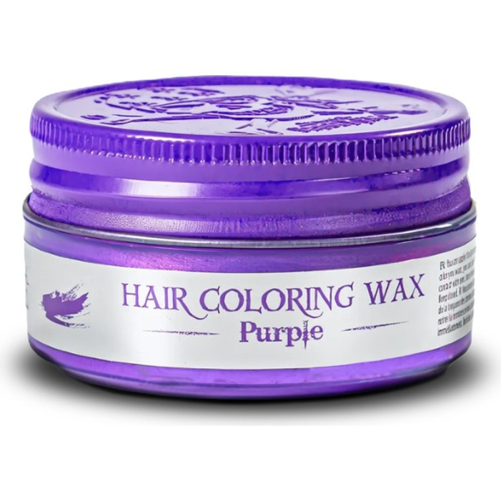 Barbertime Wax Purple - Geçici Saç Boyayıcı ve Şekillendirici Wax (Mor) 100 ml - Mor Saç Şekillendirici Krem Fiyatı