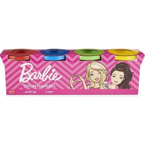 Barbie 400 gr 4’lü Oyun Hamuru