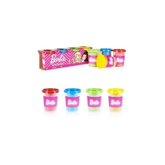 Barbie 400 gr 4’lü Oyun Hamuru