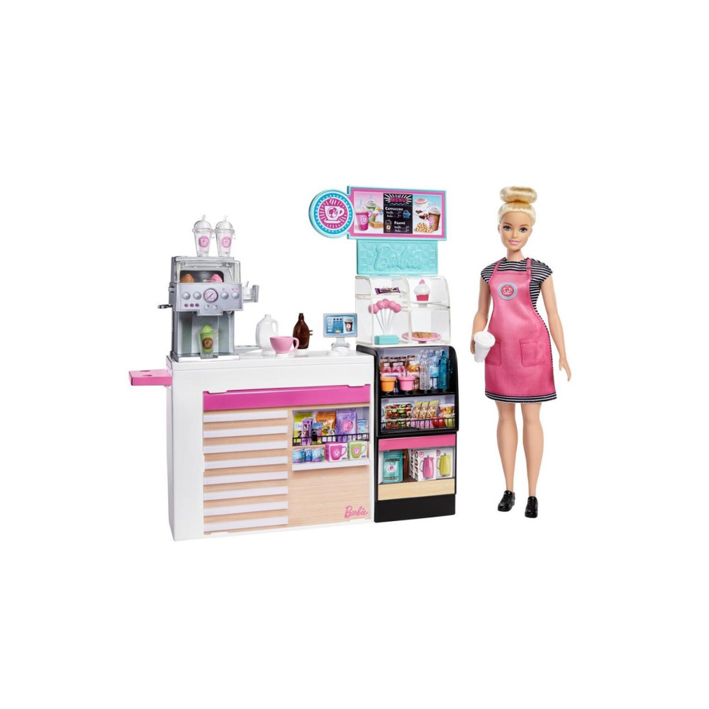 Barbie Bf Market Gmw03 Nin Kahve Dükkanı Oyun Seti Bebek Oyuncakları Fiyatı