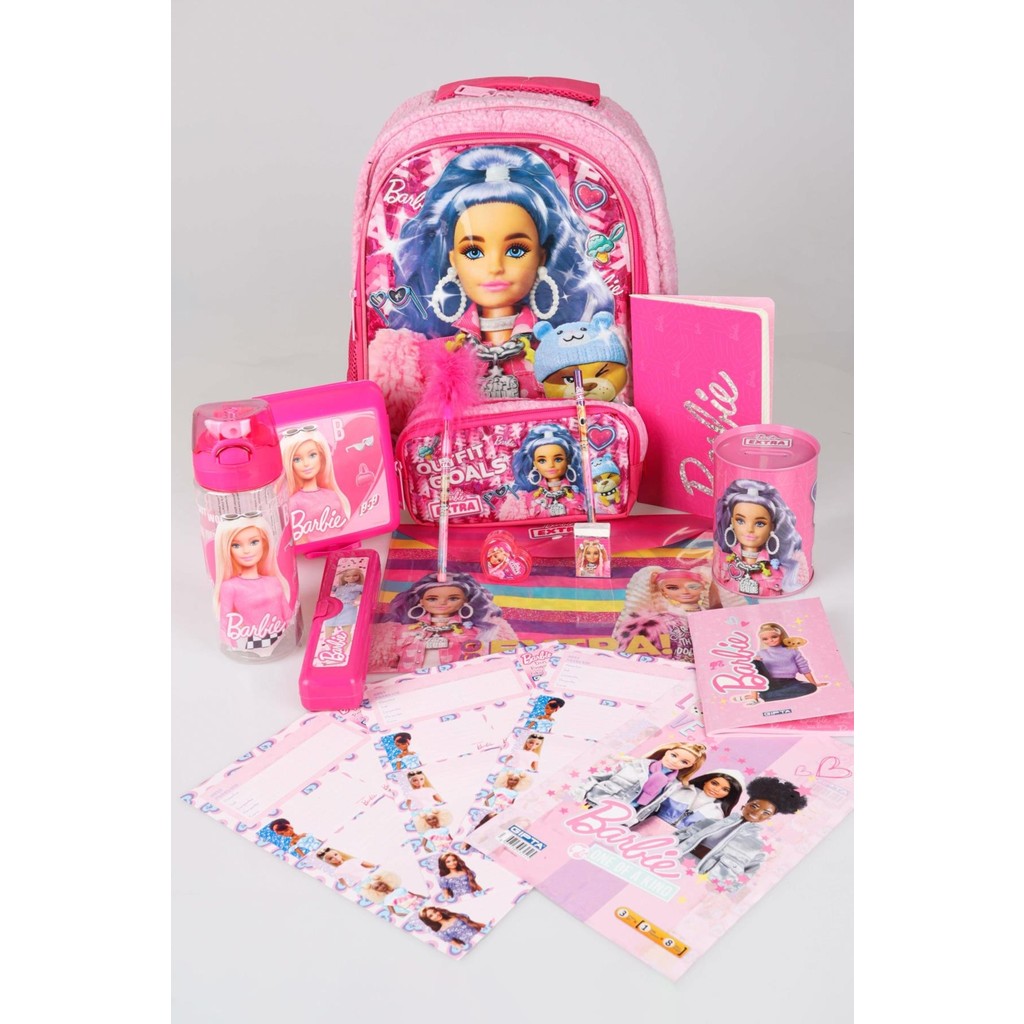 Barbie Dekomus Ile Yeni Sezon Lisanslı Barbıe'nin Kış Koleksiyonu Okul ve Kalem Çantası Ile Beslenme Kabı,matara Full Kırtasiye Seti Kalem & Yazı Gereçleri Fiyatı