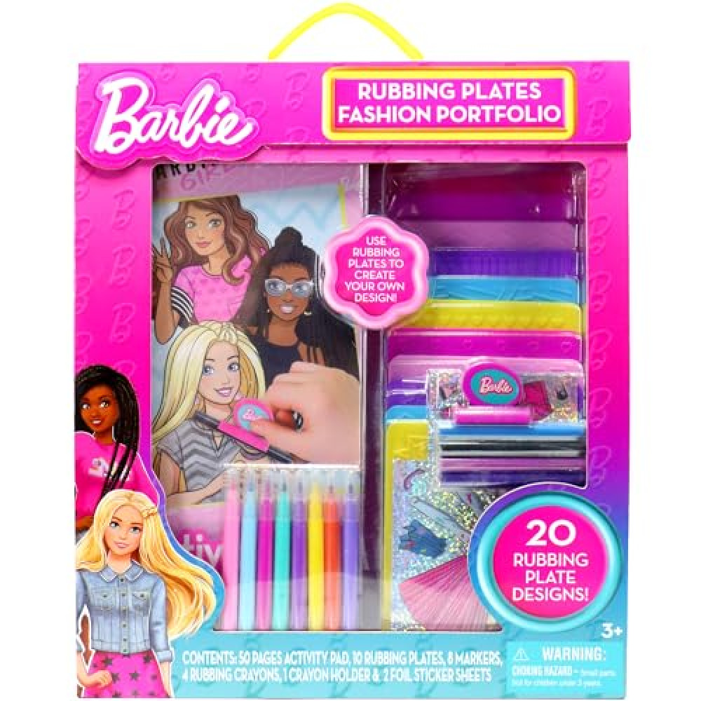 Barbie Rubbing Plates