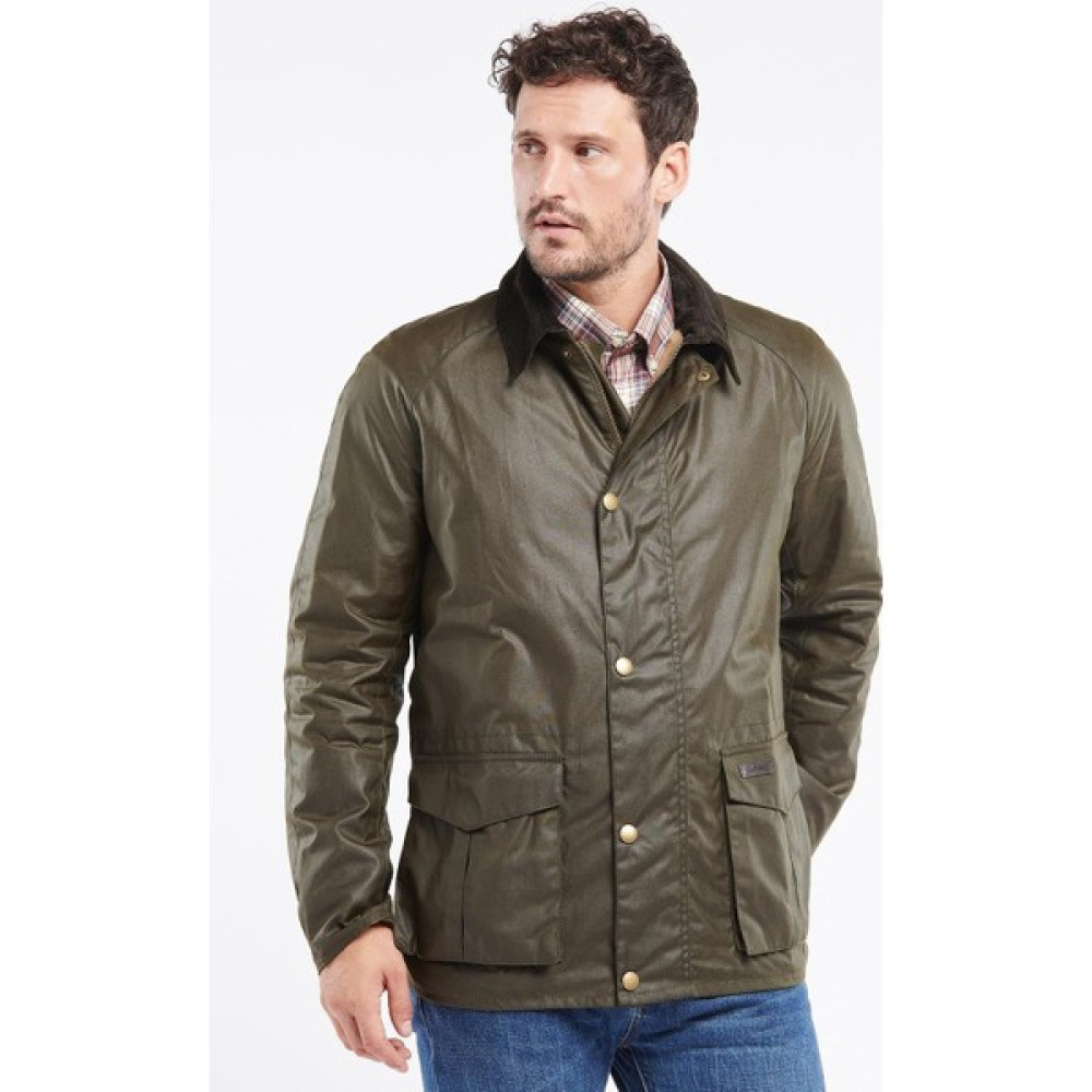 Barbour Amblewood Yağlı Ceket OL99 Archive Oiıve Erkek Mont Fiyatı