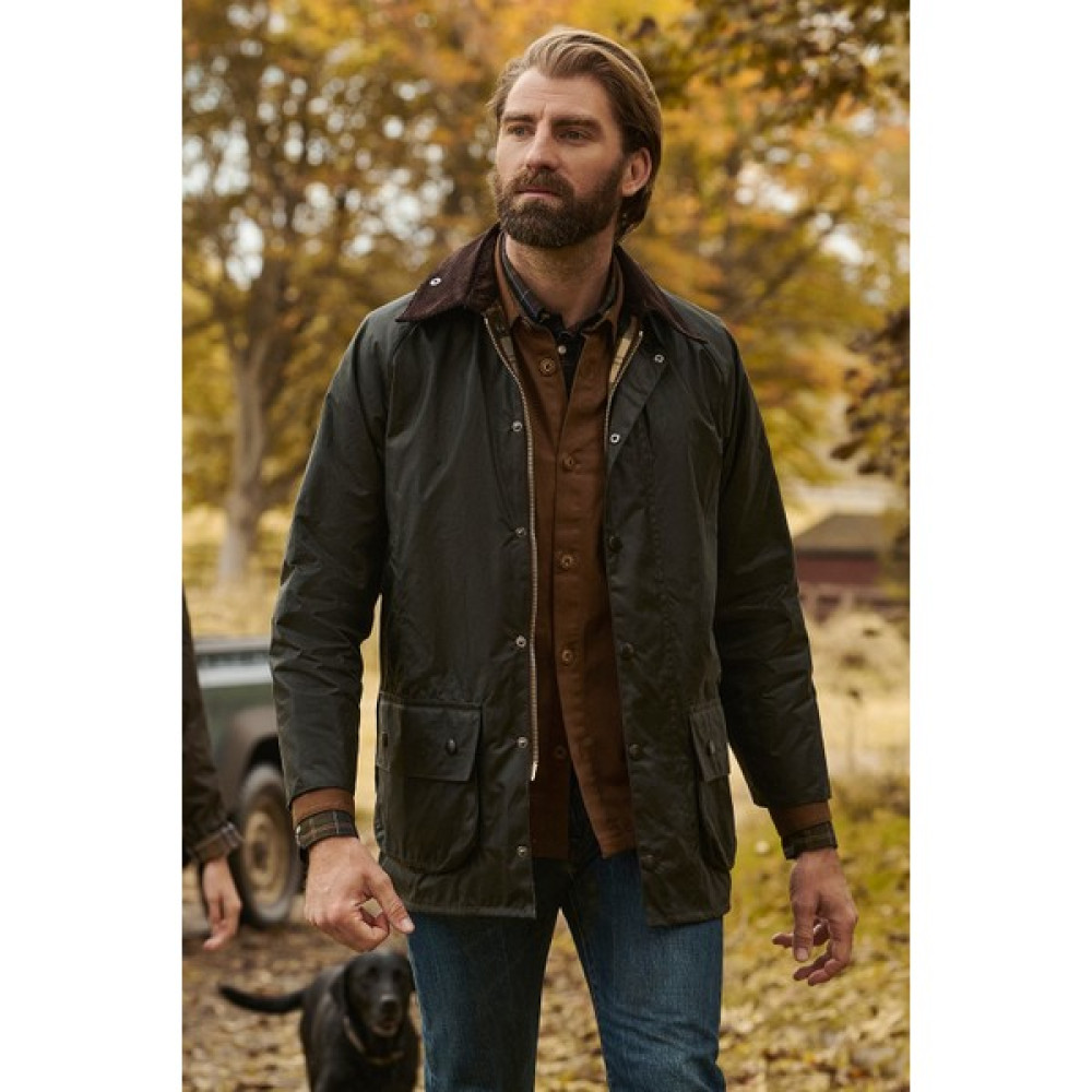 Barbour Bedale Unisex Yağlı Ceket SG91 Sage Erkek Mont Fiyatı
