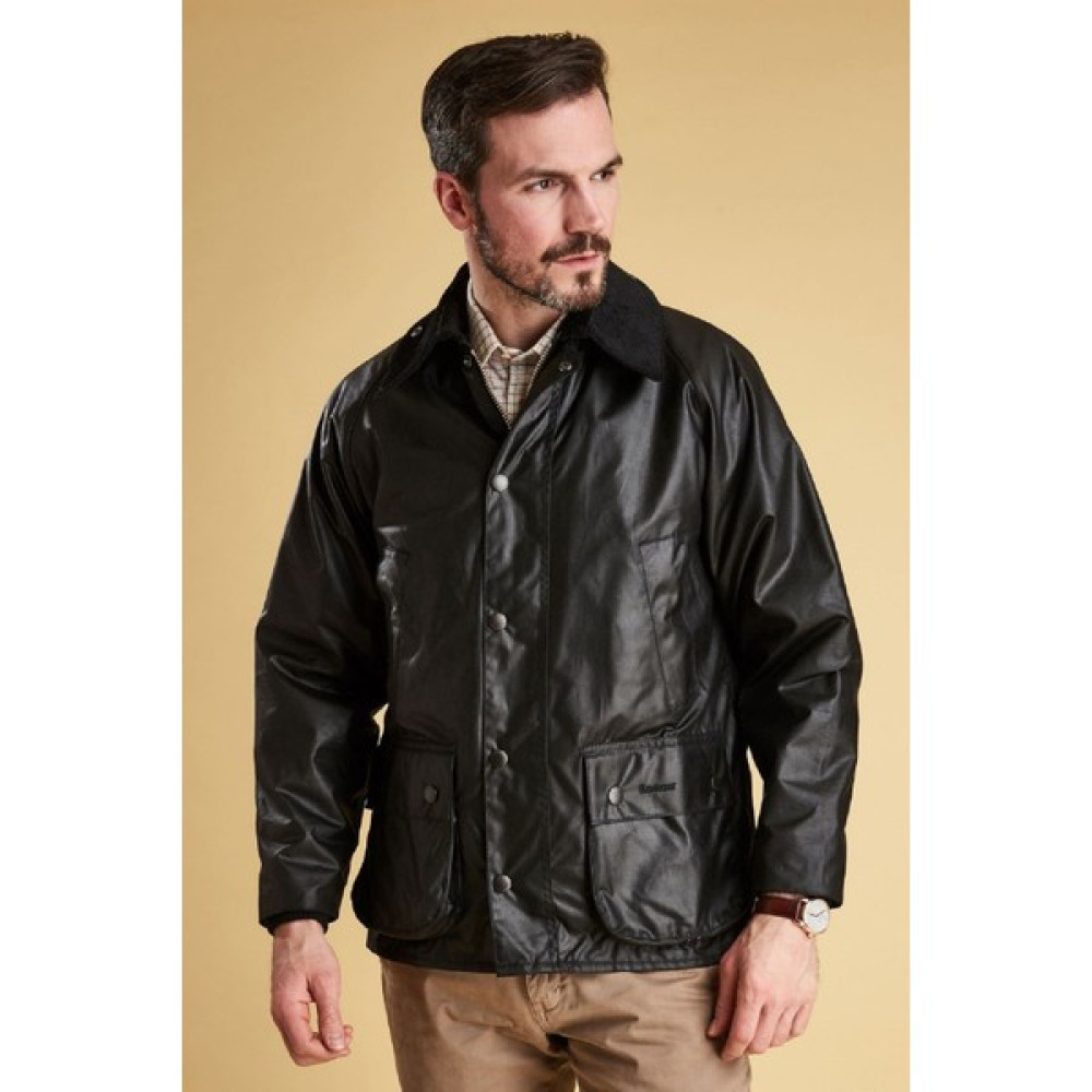 Barbour Bedale Yağlı Ceket BK91 Black Erkek Mont Fiyatı