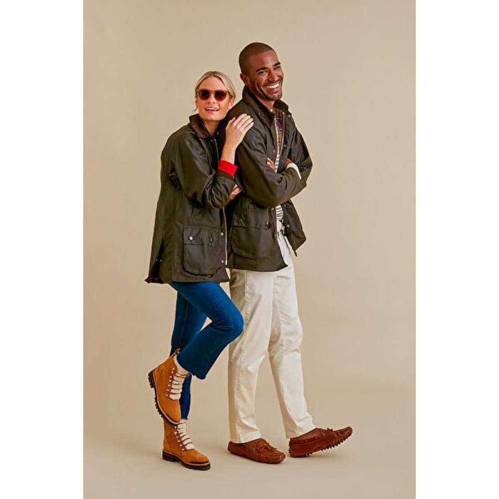 Barbour Classic Bedale Unisex Yağlı Ceket OL71 Olive Erkek Mont Fiyatı