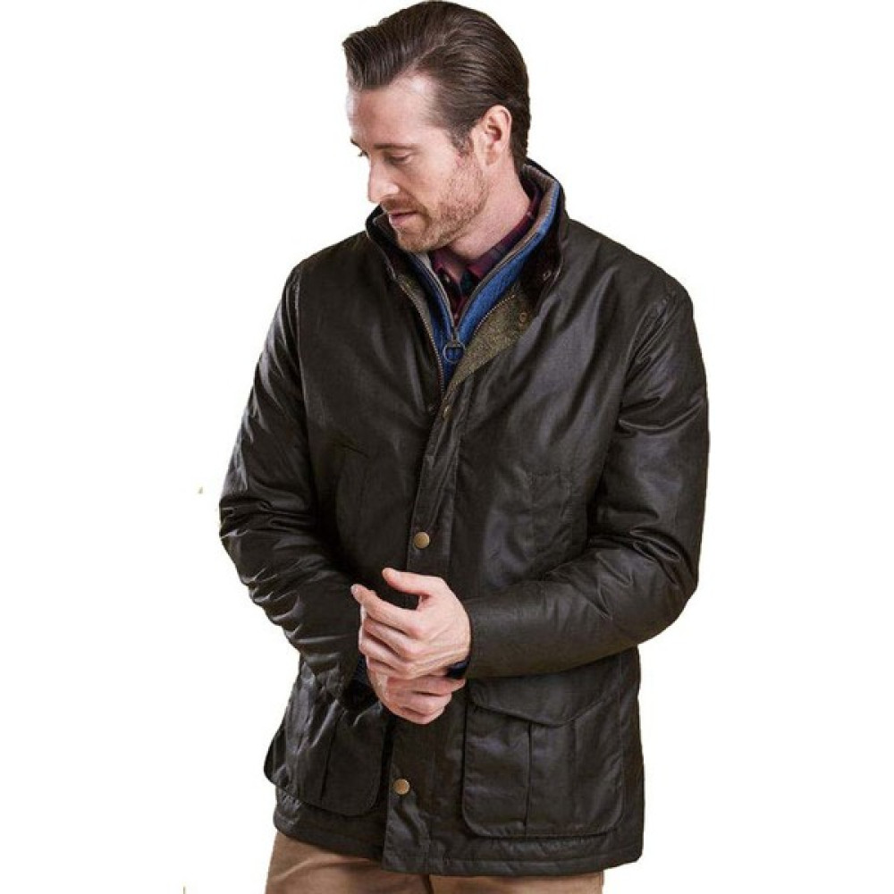 Barbour Hereford Yağlı Ceket OL71 Olive Erkek Mont Fiyatı