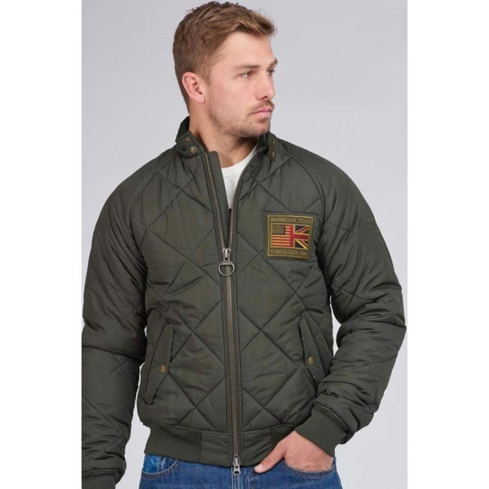 Barbour International Barbour Int. Steve Mcqueen Kapitone Ceket Sage Erkek Mont Fiyatı