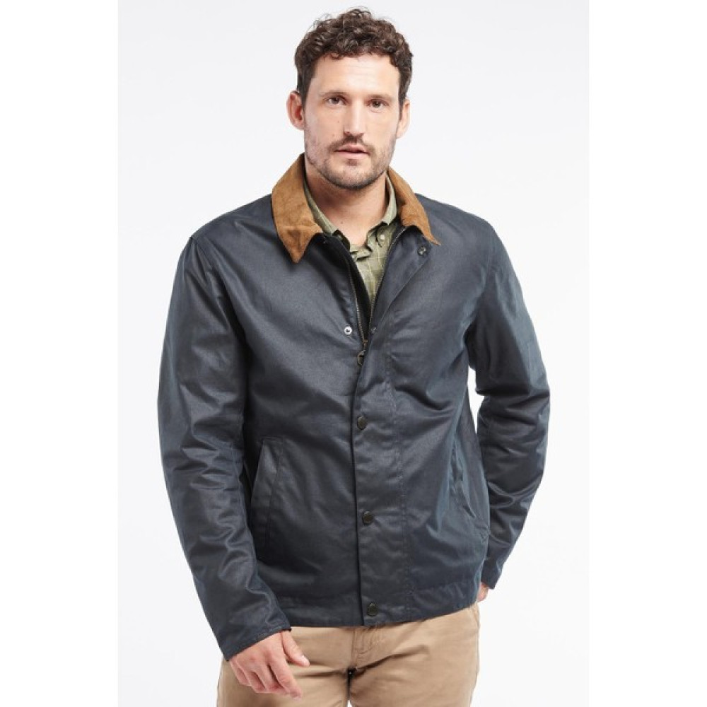 Barbour Milton Yağlı Ceket NY51 Navy Erkek Mont Fiyatı