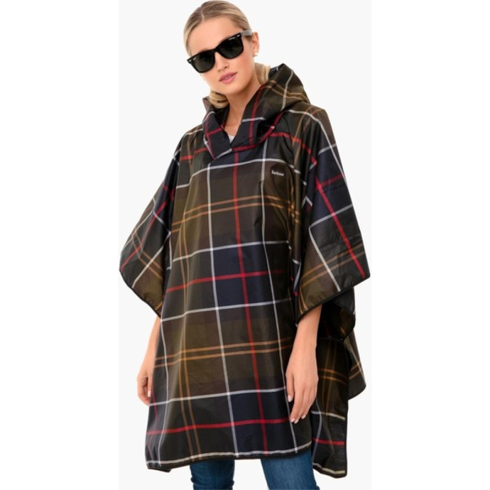 Barbour Tartan Panço Yağmurluk TN11 Classic Tartan Panço Fiyatı