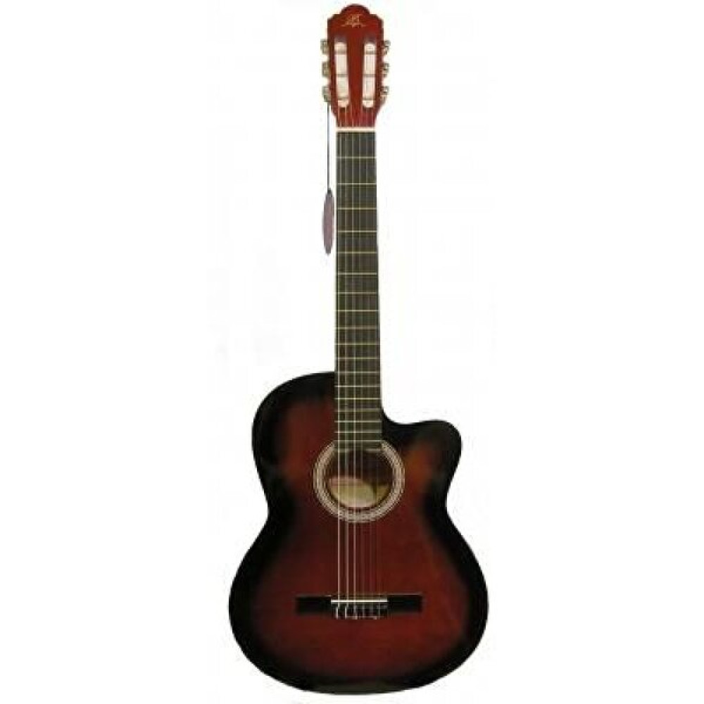 Barcelona LC 3900 Crds Cutaway Kırmızı Sunburst Klasik Gitar Klasik Gitarlar Fiyatı