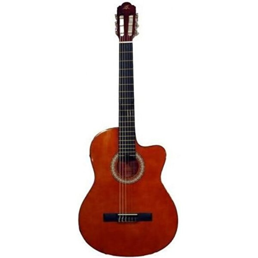 Barcelona LC 3900 CYW Kahverengi Cutaway Klasik Gitar Klasik Gitarlar Fiyatı