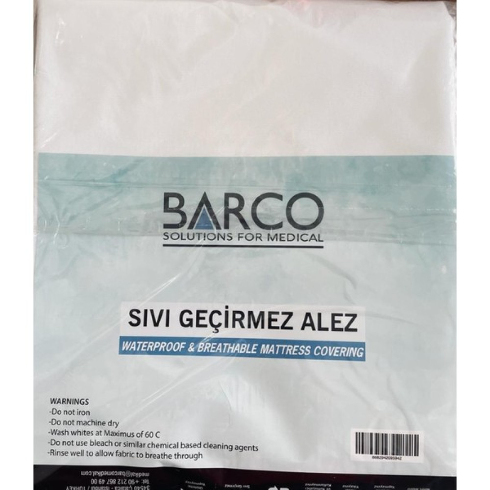 Barco Sıvı Geçirmez Alez (90X190) - 90 x 190 cm - Beyaz Alez / Yatak Koruyucu Fiyatı