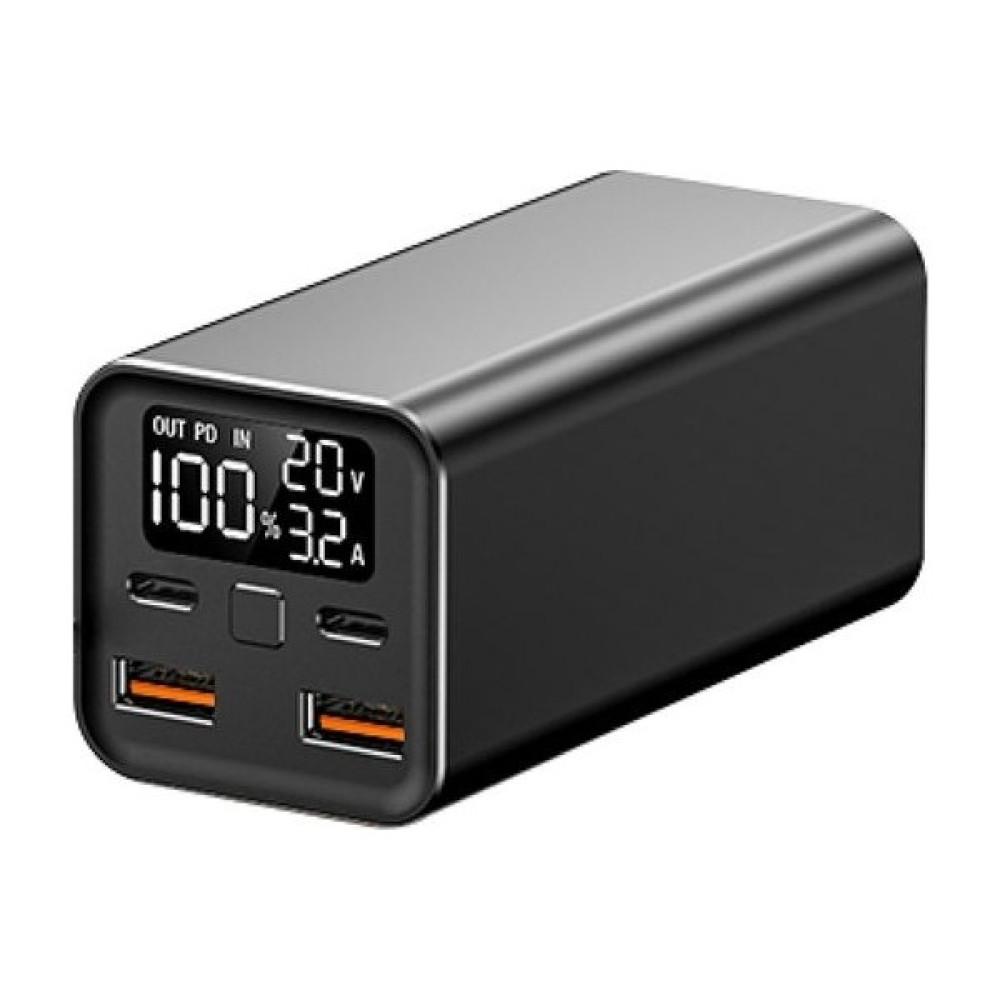 BARCODE 65W Pd 24000 Mah Powerbank - Siyah Taşınabilir Şarj Cihazı - Powerbank Fiyatı