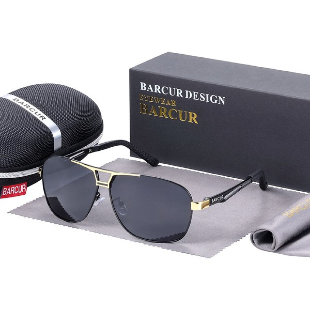 Barcur Lorenzo Amerikan Malı Yüksek Kalite Titanyum Alaşımlı UV400 Polarize Pilot Erkek Güneş Gözlüğü Erkek Güneş Gözlükleri Fiyatı