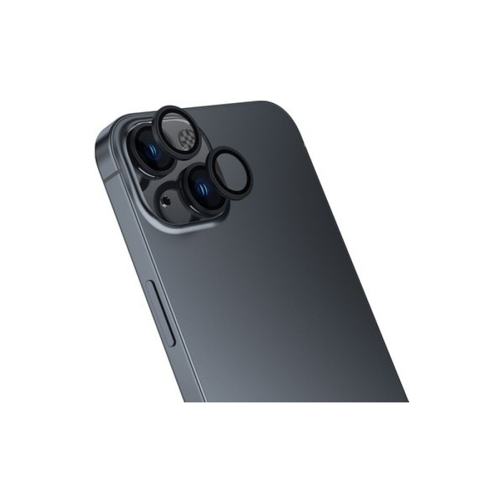 Baren Apple iPhone 15 / 15 Plus Kamera Lens Koruyucu Temperli Lens - Siyah Cep Telefonu Ekran Koruyucusu Fiyatı