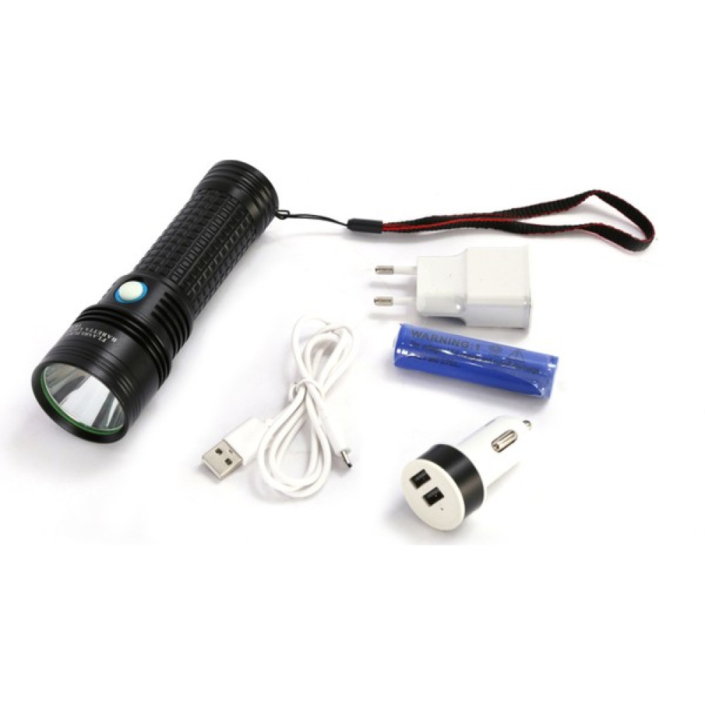 Baretta Tk92 2000 Lümen Amerikan L2 Led Profesyonel El Feneri El Feneri Fiyatı