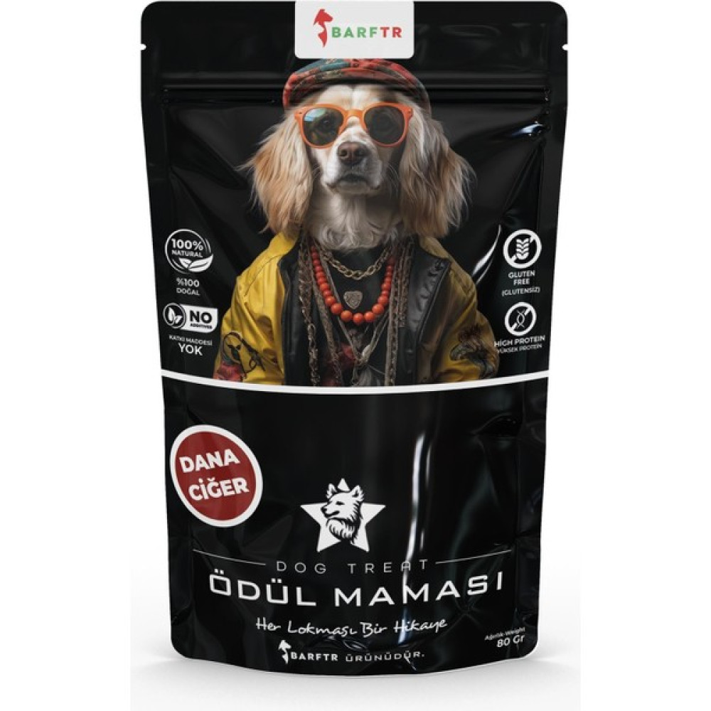 Barftr Dana Ciğer Parçaları Atıştırmalık Ödül Maması 80 gr Oto Boyaları Fiyatı