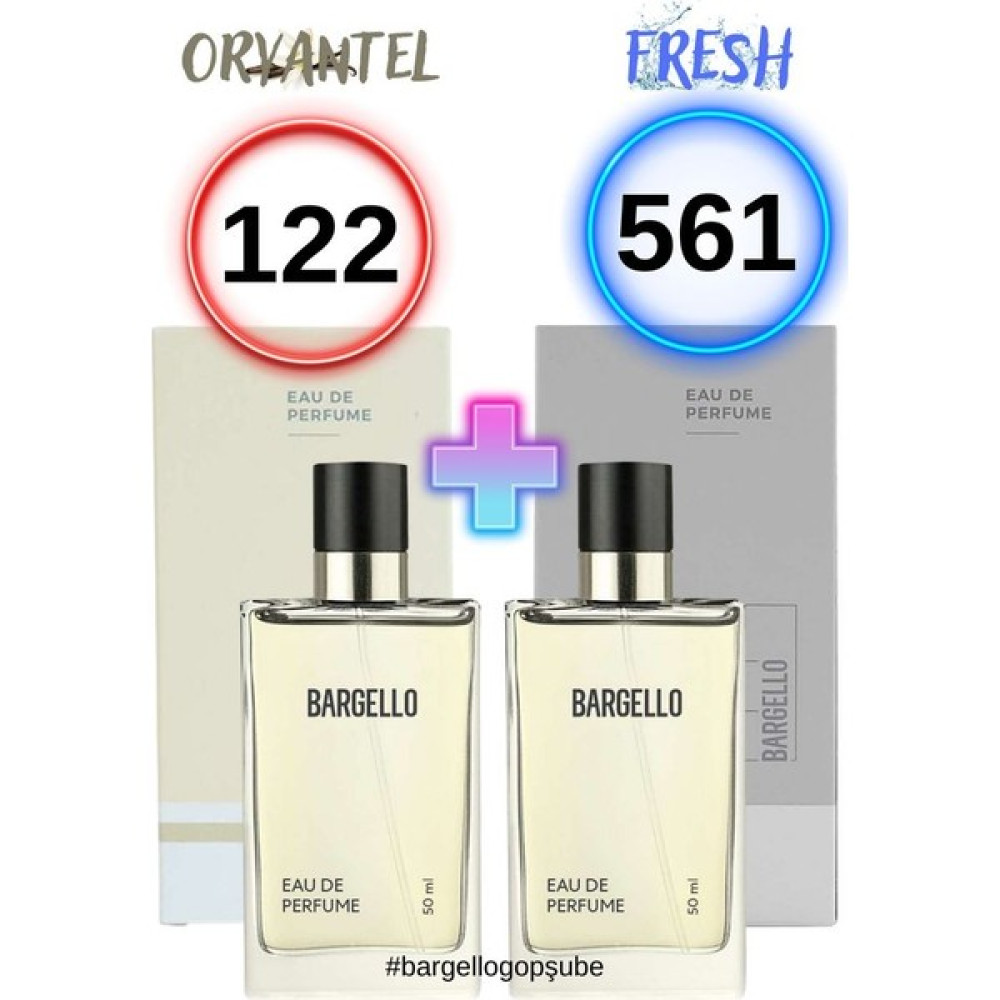 Bargello 122 Kadın Parfüm Oriental 561 Erkek Parfüm Fresh 50 Ml Edp Erkek Parfümleri Fiyatı