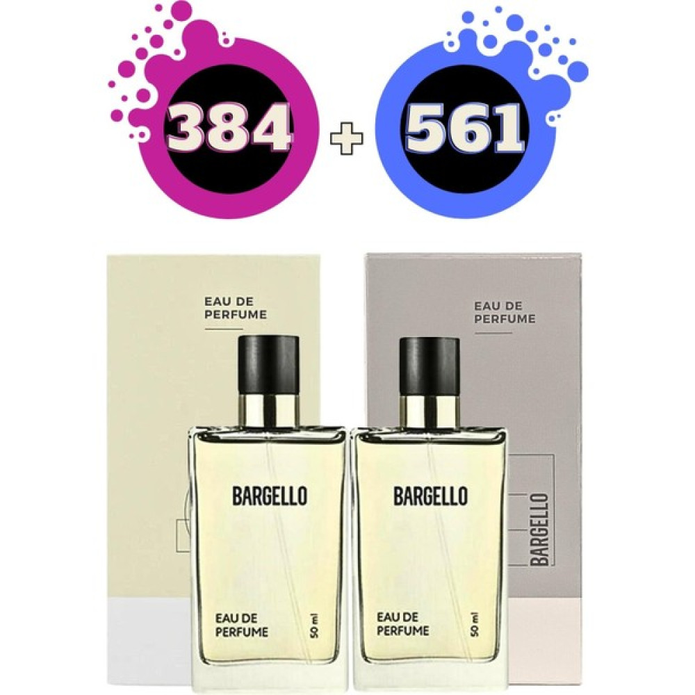 Bargello 384 Edp Floral 50 ml Kadın Parfüm + 561 Edp Fresh 50 ml Erkek Parfüm Seti Erkek Parfümleri Fiyatı
