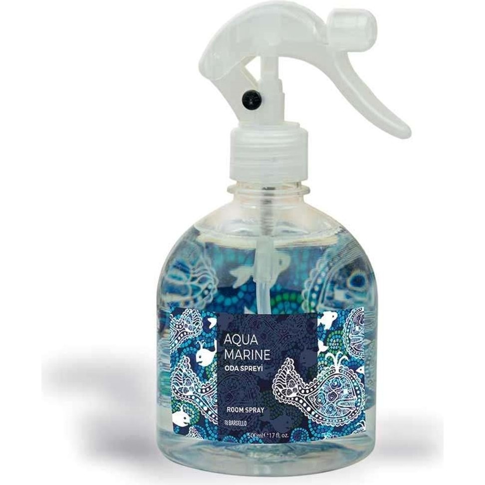 Bargello Aqua Marine Plastik Sprey Ortam Kokusu 500 ml Oda Kokusu Fiyatı