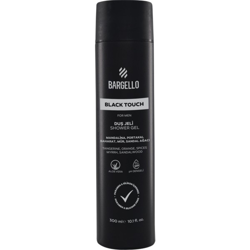 Bargello Black Touch Erkek Duj Jeli 300 ml Duş Jelleri ve Banyo Köpükleri Fiyatı