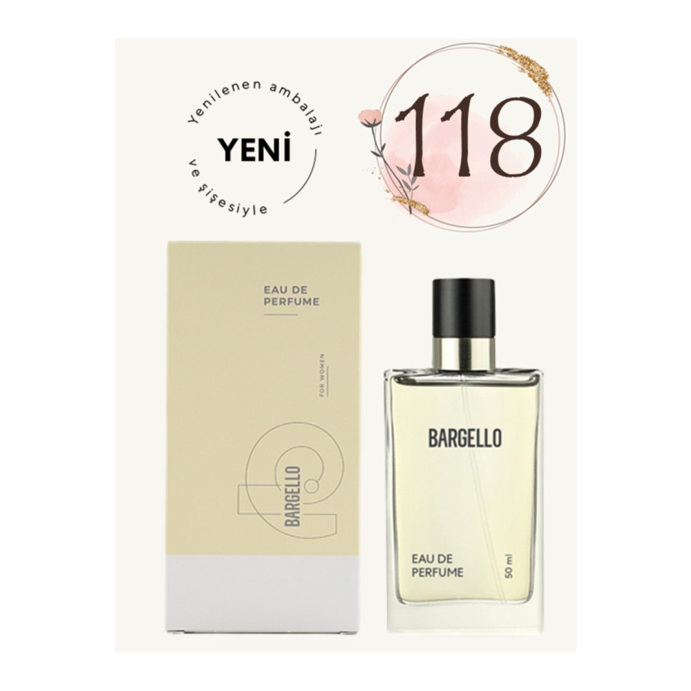 Bargello KADIN PARFÜM 118 FLORAL 50 ML EDP 8691841304619 Parfümler Fiyatı