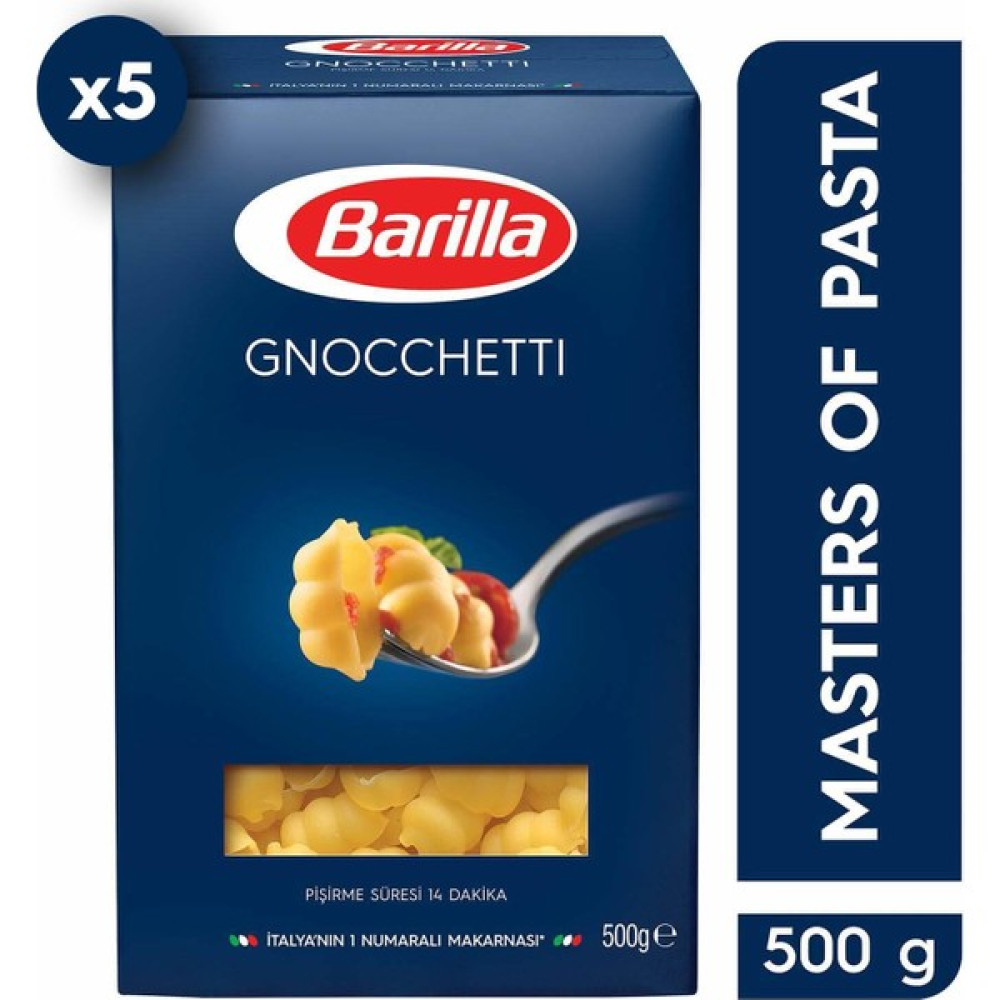 Barilla Deniz Kabuğu (Gnocchetti) Makarna 500 gr x 5 Adet Oto Boyaları Fiyatı