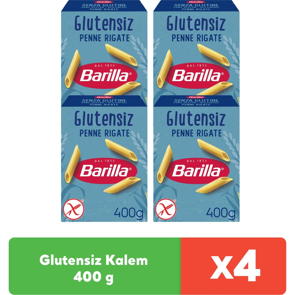 Barilla Glutensiz Kalem 400 gr x 4 Adet Kalem & Yazı Gereçleri Fiyatı