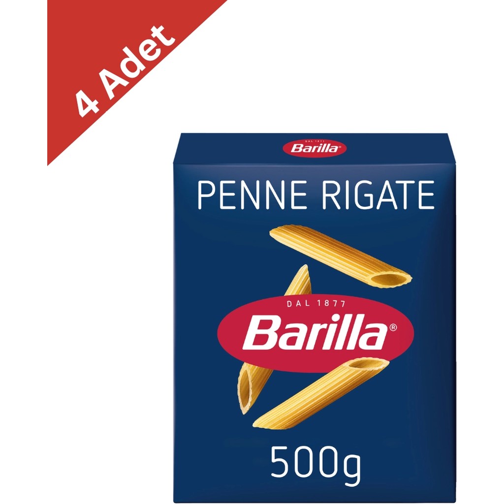 Barilla Kalem Penne Rigate 500 G x 4 Adet - Soslu Tarifler Için Ideal Seçim Kalem & Yazı Gereçleri Fiyatı