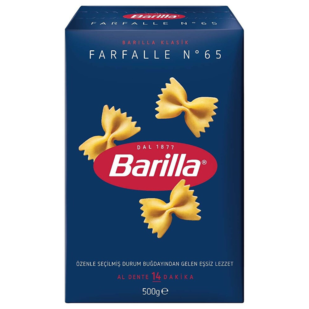 Barilla Kelebek (Farfalle) Makarna 500 g Makarnalar Fiyatı
