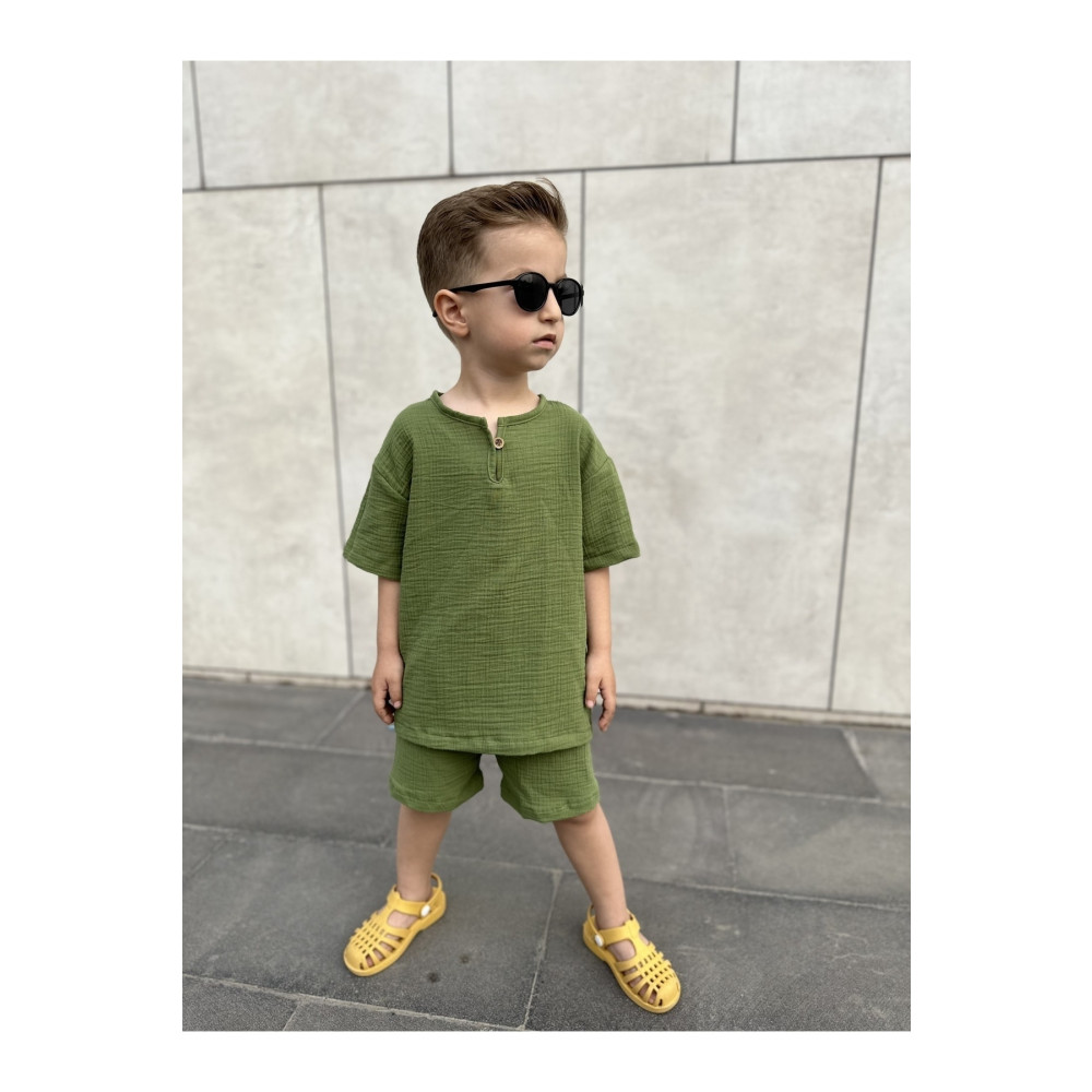 barin kids Çocuk Yazlık Bohem Takım 2-3 Yaş Beden Kadın Giyim Fiyatı