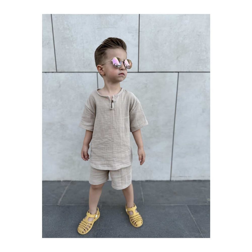 barin kids Çocuk Yazlık Bohem Takım 3-4 Yaş Beden Kadın Giyim Fiyatı