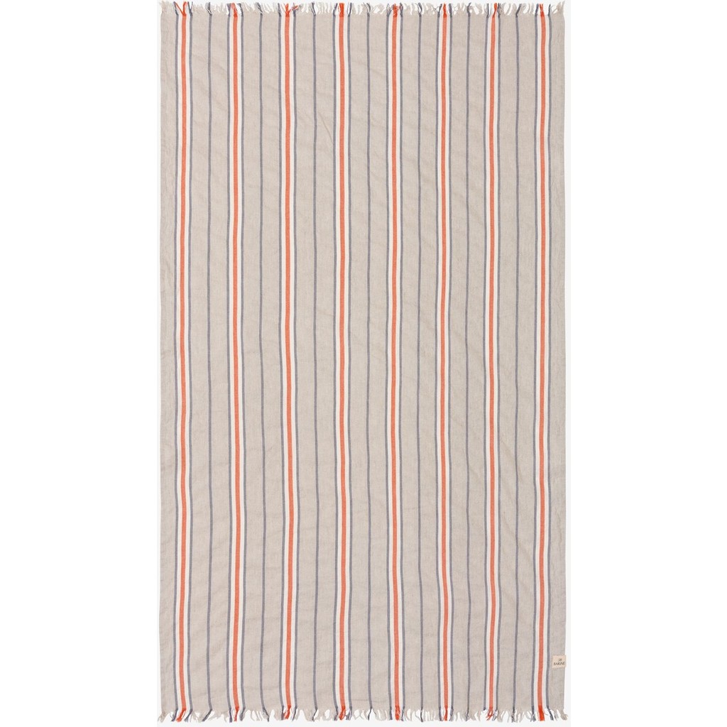Barine Çizgili Keten Peştemal Haki, Taşıma Çantalı - 90 x 190 cm - Haki Diğer Fiyatı