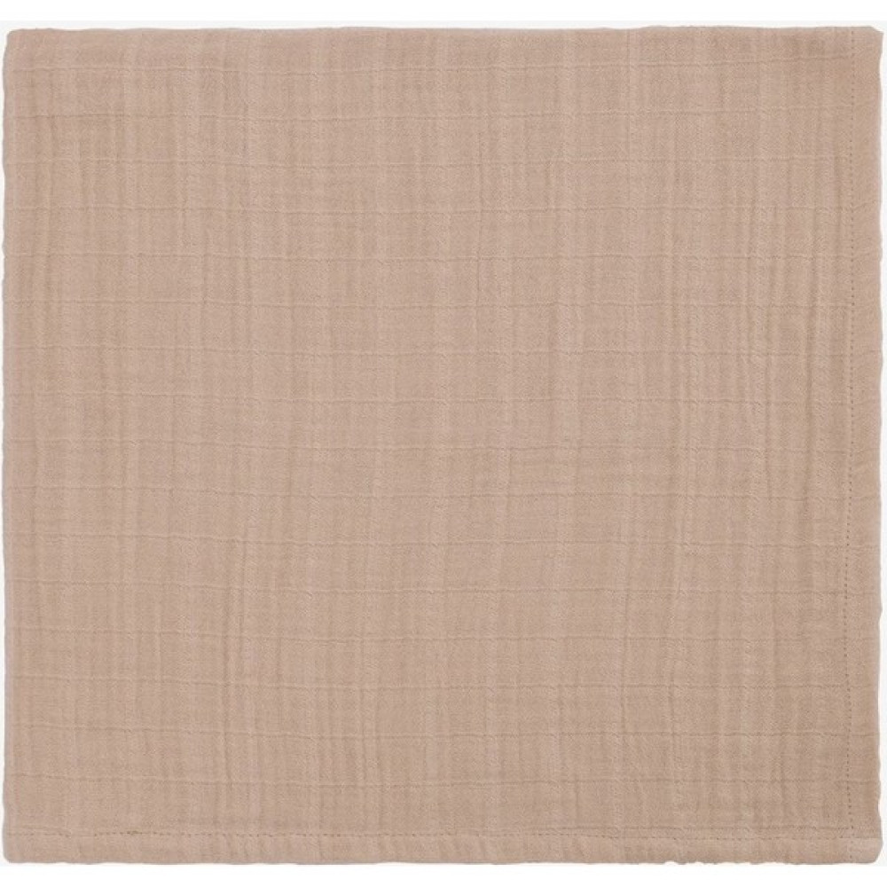 Barine Müslin Pamuk Bebek Kundak / Battaniye Bej 110X110 - 110 x 110 cm Bebek Battaniyesi Fiyatı