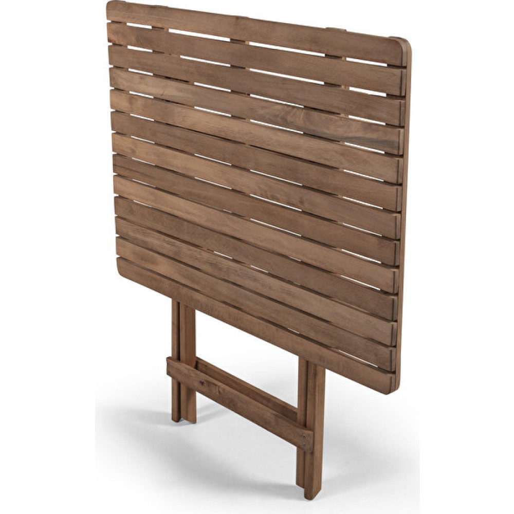 Barış Ahşap Ahşap Katlanır Masa Balkon Bahçe Teras Masası - 60 x 80 cm Bahçe Mobilyası Takımı Fiyatı