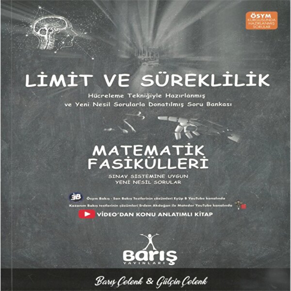 Barış Çelenk Yayınları Limit ve Süreklilik Matematik Fasikülleri Temel Yeterlilik Testi (TYT) Fiyatı