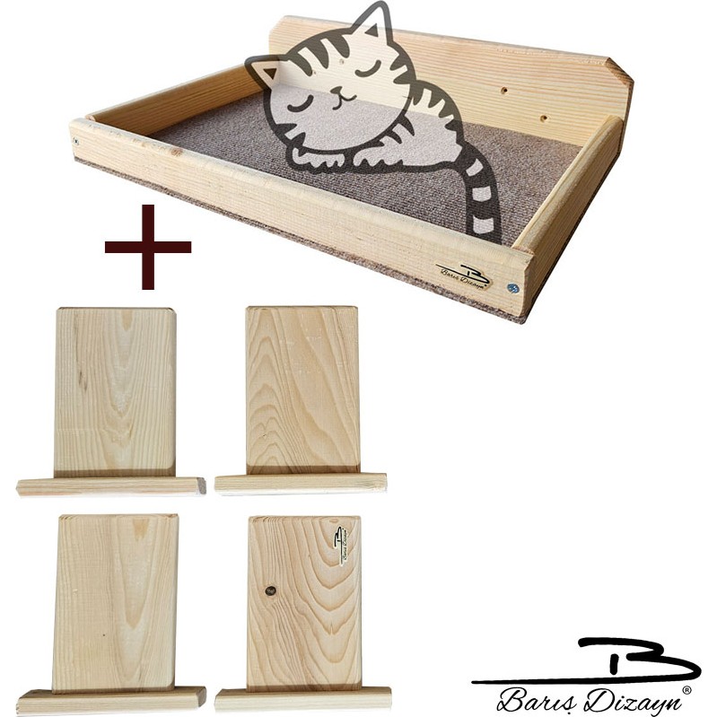Barış Dizayn 5 Parça Eko Halı Kaplama Yatak ve 4 Basamak Seti (Duvar) 10KG - 40 x 30 Salon Halısı Fiyatı