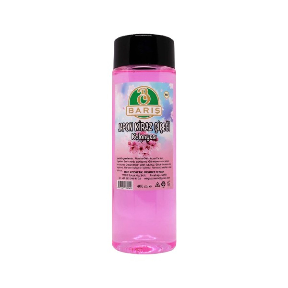 Barış Japon Kiraz Çiçeği Kolonyası - 400 ml Kolonya & Gülsuyu Fiyatı